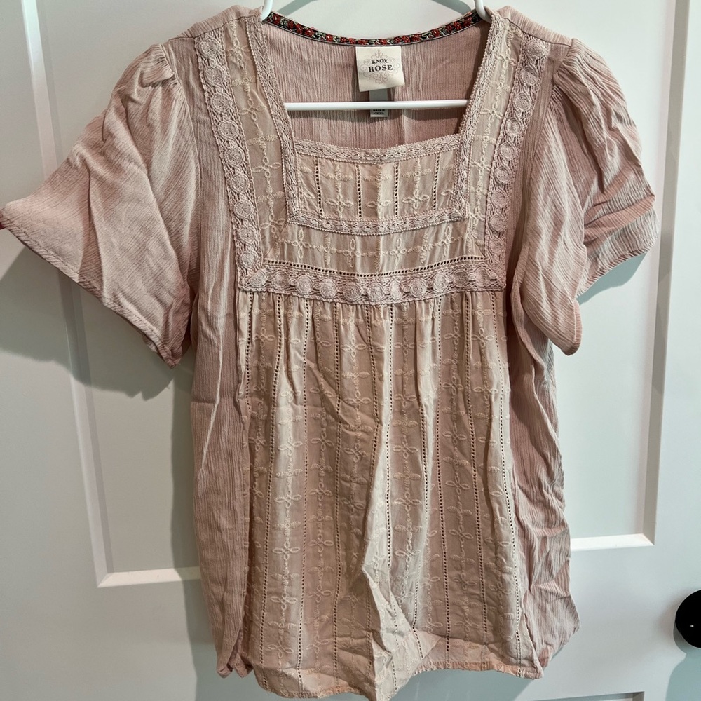 Knox rose blouse